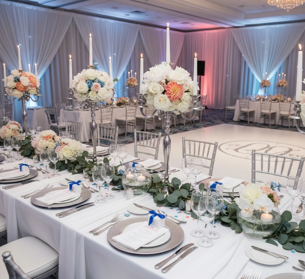 Elegant wedding decorations